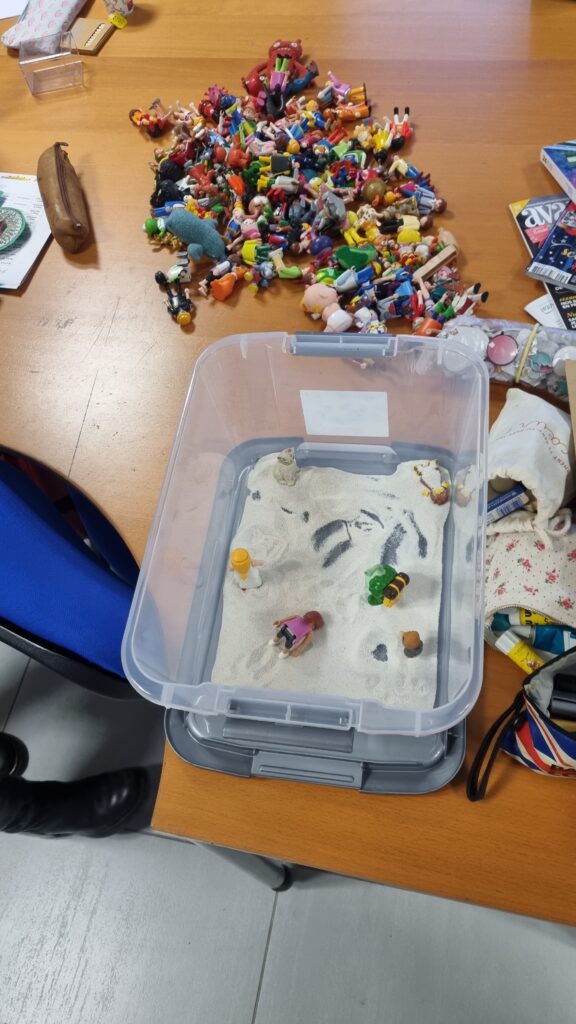 Jeu de sable, contellation familliale et psychogénéalogie