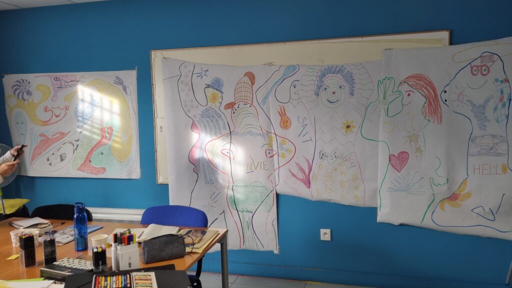 Atelier d’art-thérapie : Fresque – Vision de so