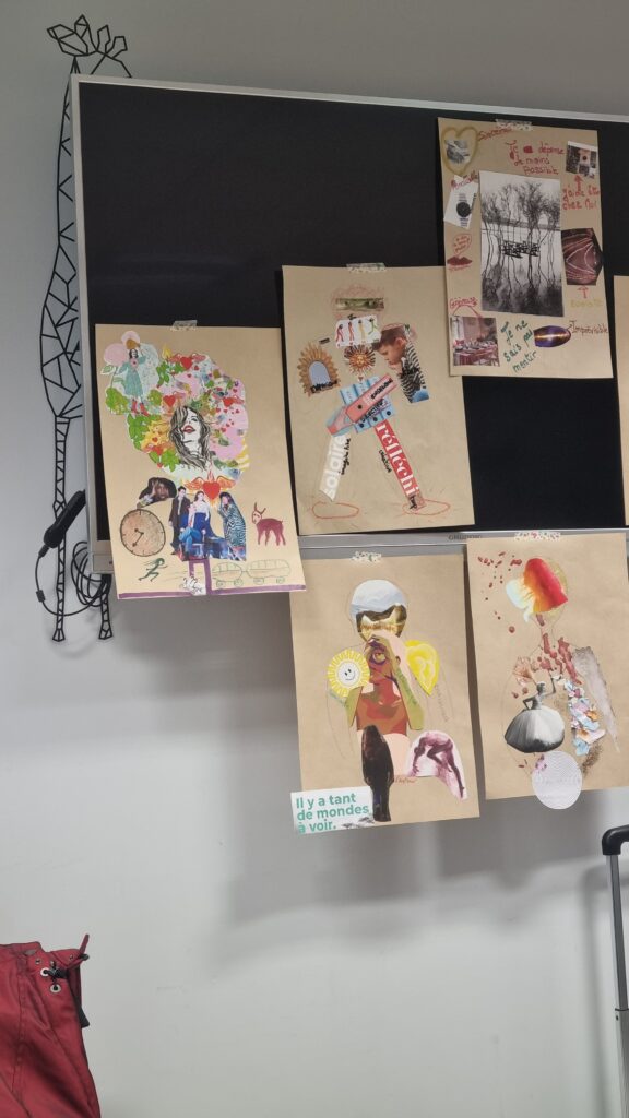 Séance d’art-thérapie sur la visiosn de son corps