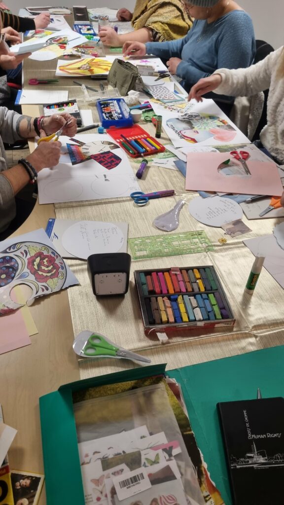 Atelier d’art-thérapie : Collage & Mandala