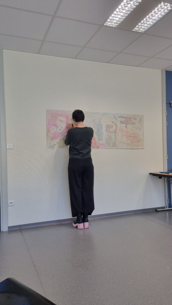 Ateleir Squiggle collectif - fresque